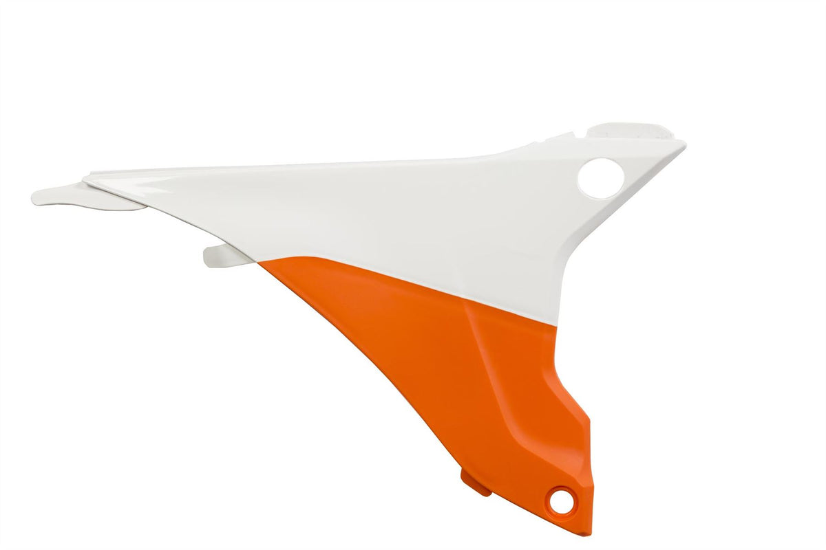 Acerbis Air Box Covers Orange White 016 For KTM EXC 250 2014-2016
