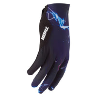 Thor 2026 Sportmode Surge Black Blue MX Gloves