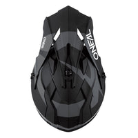 O'Neal 2025 Motocross Helmet 2SRS Slick Black Grey