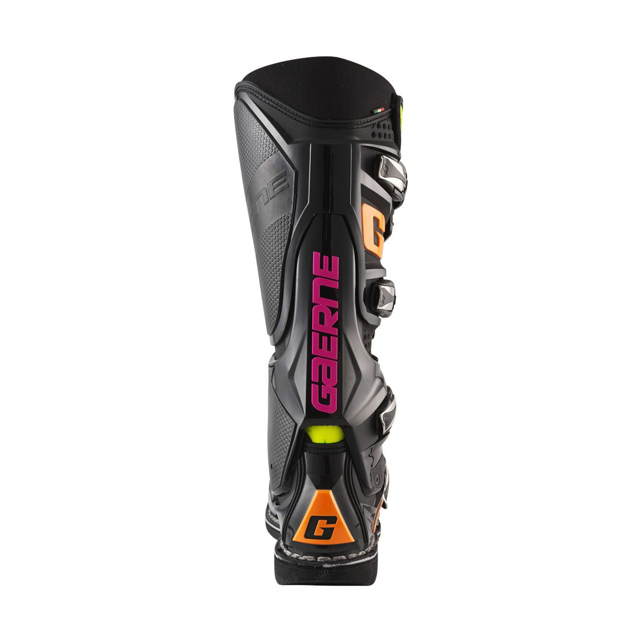 Gaerne 2025 MX Boots SG12 Black Orange Pink