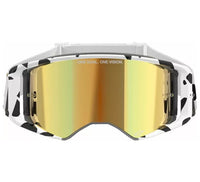 Alpinestars 2025 Goggles Supertech Corp Absolute Vision White Gold Mirror Gold