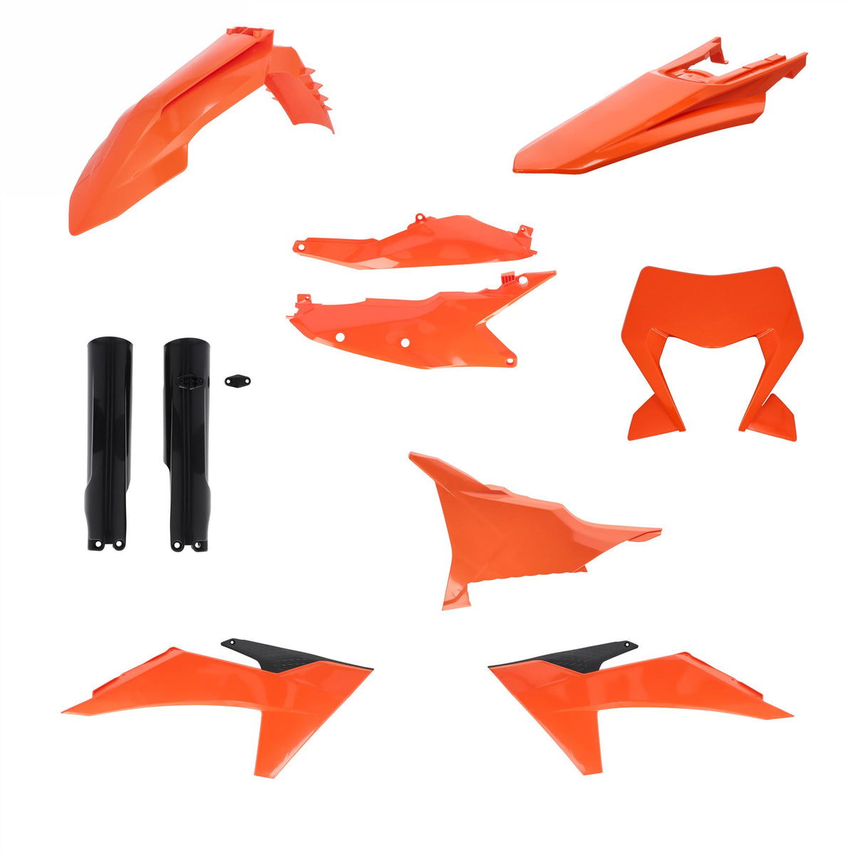Acerbis Full Plastic Kit 2025 Colourway For KTM EXC-F 250 2024-2025