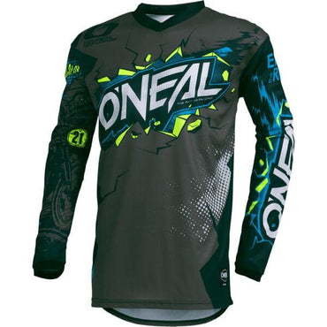 O'Neal 2024 Motocross Combo Kit Element Villain Youth Grey