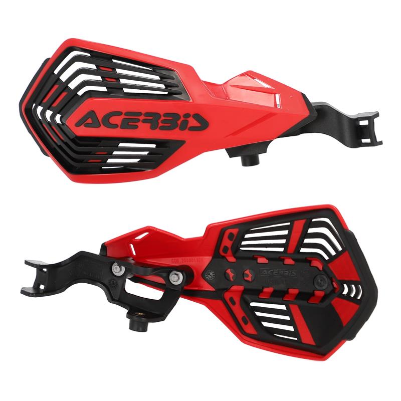 Acerbis K-Future GG Motocross Handguards Red Black Gas Gas EC 250 2021 - 2024