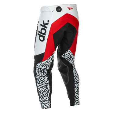 Fly Racing 2026 Motocross Pants Evolution DST  Black White Red