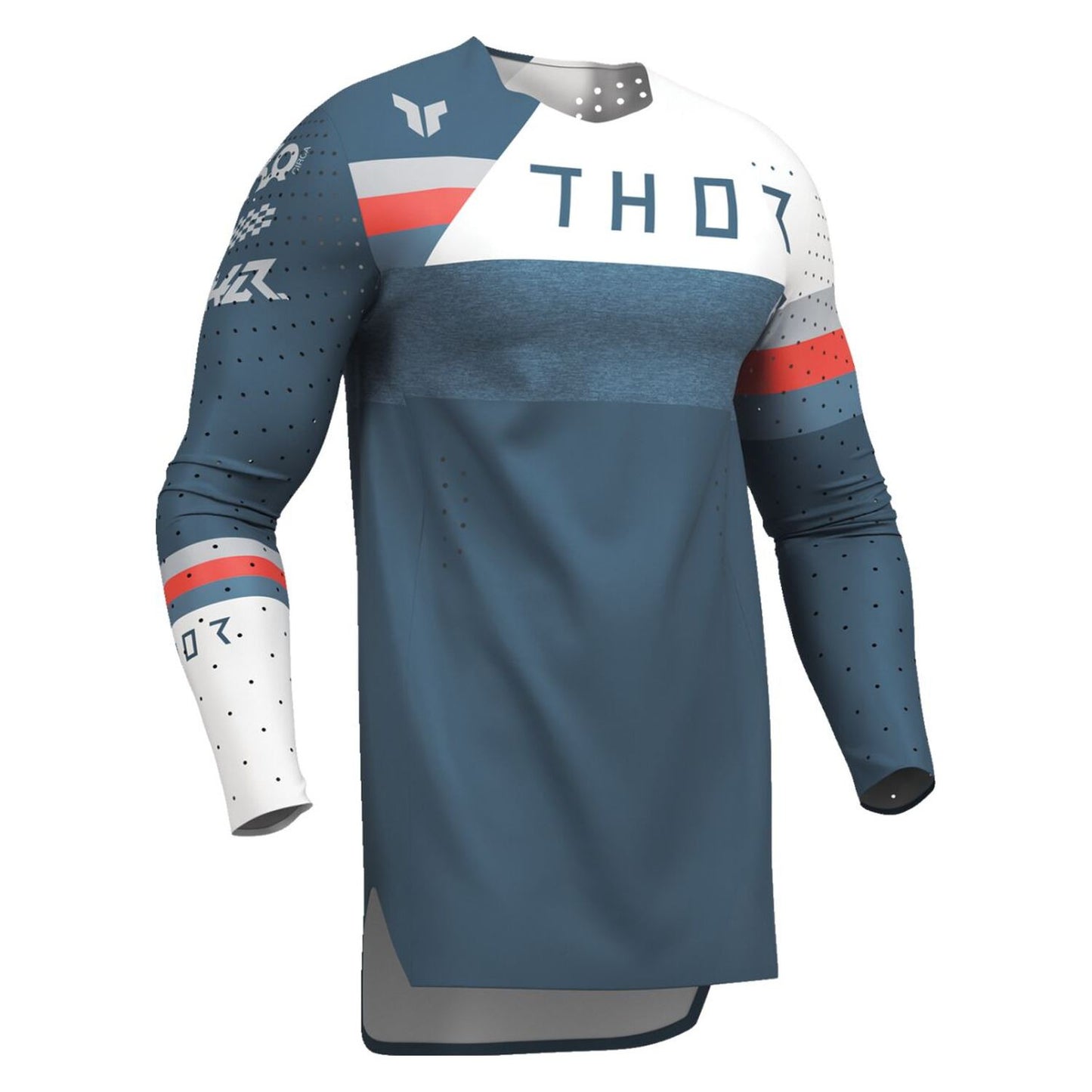 Thor 2026 Sportmode League Blue White MX Combo Kit