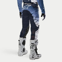 Alpinestars 2024 Racer Hoen Motocross Combo Kit Pants & Jersey White Dark Navy Light Blue