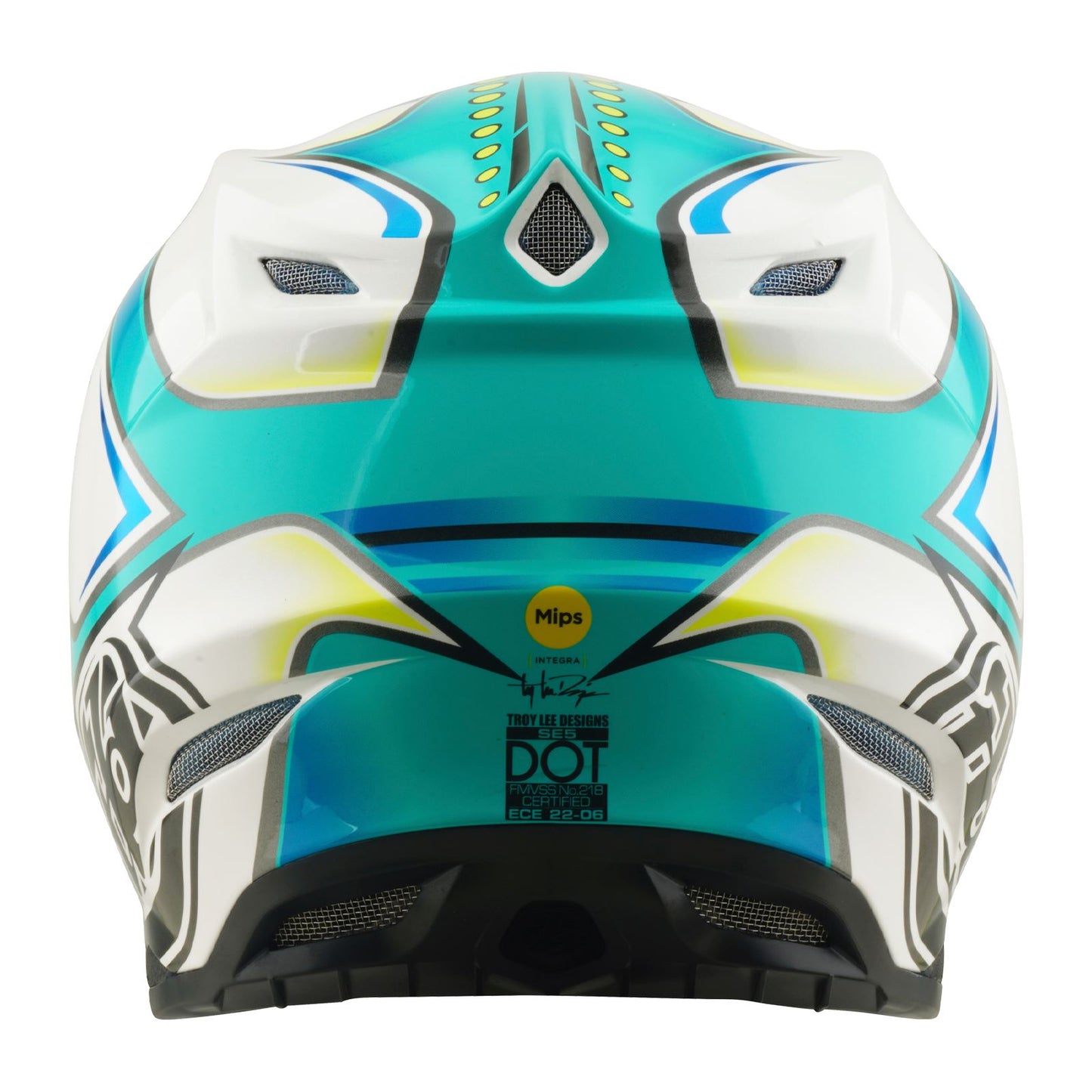 Troy Lee Designs Spring 2026 MX SE5 Composite Crest Helmets Real Teal