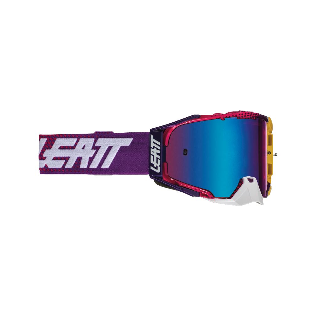 Leatt 2024 Goggles Velocity 6.5 Iriz United Blue - Blue Lens