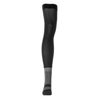 Fly Racing 2025 Motocross Knee Brace Socks Black Grey White Small Medium