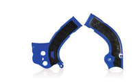 Acerbis X-Grip Frame Protector Guards Blue For Yamaha WR 250 F 2015-2016