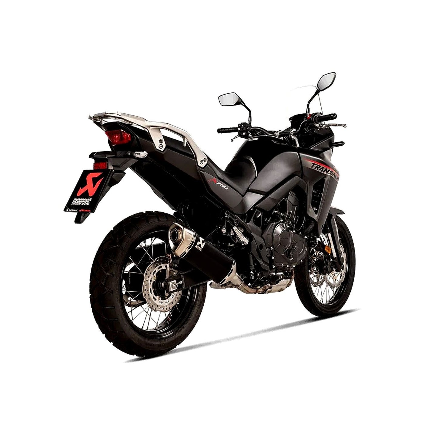 Akrapovic Titanium Black Line Slip On Silencer For Honda XL 750 ABS Transalp 2023-2026
