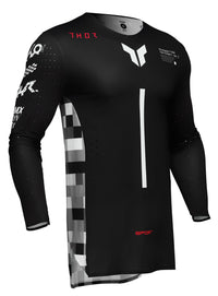 Thor 2025 Motocross Jersey Sportmode Riot Black Red