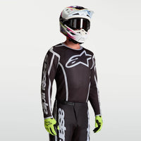 Alpinestars 2027 Fluid Apex MX Jersey Black Silver