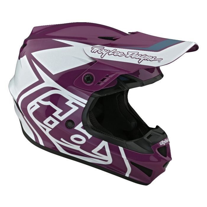 Troy Lee Designs GP Helmet Overload Ginger White