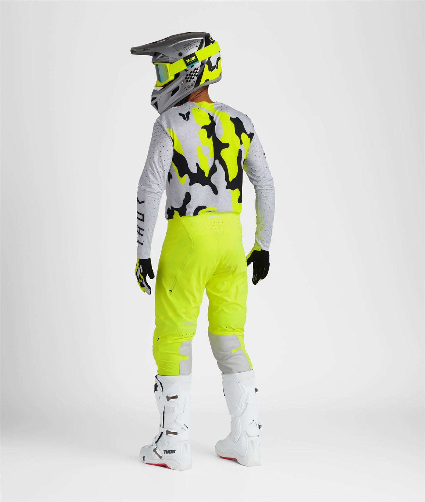 Thor 2025 Motocross Combo Kit Sportmode Riot White Acid