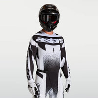 Alpinestars 2027 Techstar Swan MX Jersey White Black