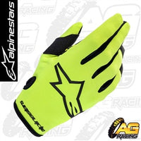Alpinestars 2023 Radar Yellow Fluo Kids Gloves