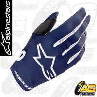 Alpinestars 2023 Radar Night Navy White Gloves
