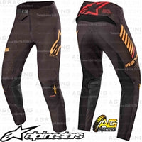 Alpinestars  SuperTech Black Orange Red Fluo Pants Trousers