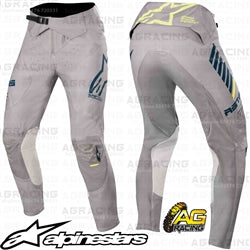 Alpinestars  SuperTech Grey Navy Yellow Fluo Pants Trousers