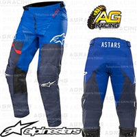 Alpinestars  Racer Flagship Dark Navy Blue Red Pants Trousers