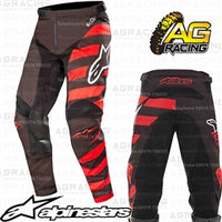 Alpinestars  Racer Braap Black Red White Pants Trousers