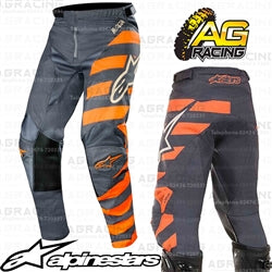 Alpinestars  Racer Braap Anthracite Orange Fluo Sand Pants Trousers
