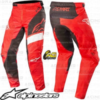 Alpinestars  Racer Supermatic Red Black White Pants Trousers
