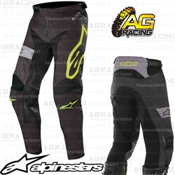 Alpinestars  Racer Tech Atomic Black Yellow Fluo Grey Pants Trousers