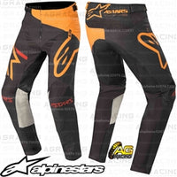 Alpinestars  Racer Tech Compass Black Orange Pants Trousers