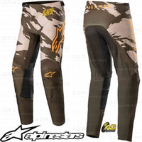 Alpinestars  Racer Tactical Military Sand Camo Tangerine Pants Youth Children's Trousers