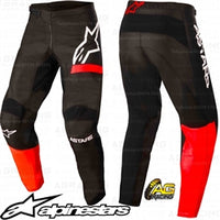 Alpinestars  Racer Chaser Black Bright Red Pants Youth Children's Trousers