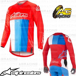 Alpinestars  Techstar Venom Red White Blue Race Jersey