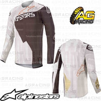 Alpinestars  Techstar Factory Metal Grey Black Copper Race Jersey Shirt