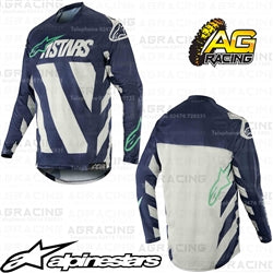 Alpinestars  Racer Braap Cool Grey Dark Navy Teal Race Jersey