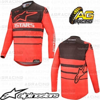 Alpinestars  Racer Supermatic Bright Red Black Race Jersey