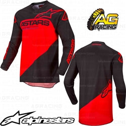 Alpinestars  Racer Supermatic Black Bright Red Race Jersey