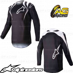 Alpinestars 2023 Fluid Narin Black White Race Jersey
