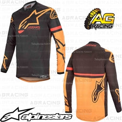 Alpinestars  Racer Tech Compass Black Orange Race Jersey