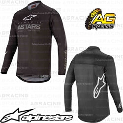 Alpinestars  Racer Graphite Black Dark Grey Race Jersey
