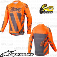 Alpinestars  Racer Braap Anthracite Orange Fluo Youth Children's Race Jersey