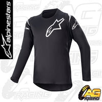 Alpinestars 2023 Racer Graphite Black Reflective Kids Jersey