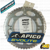Apico Evolite Silver Rear Sprocket 420 Pitch For Honda CR 80R 1986-2001