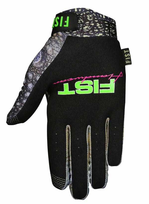 Fist Croc Green Adult Gloves Motocross MTB Quad