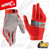 Leatt 2023 Gloves 2.5 X-Flow Red NanoGrip Adult Moto MX Motocross Enduro Quad