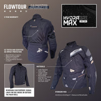 Leatt 2024 Adventure Flowtour 7.5 Jacket Stealth