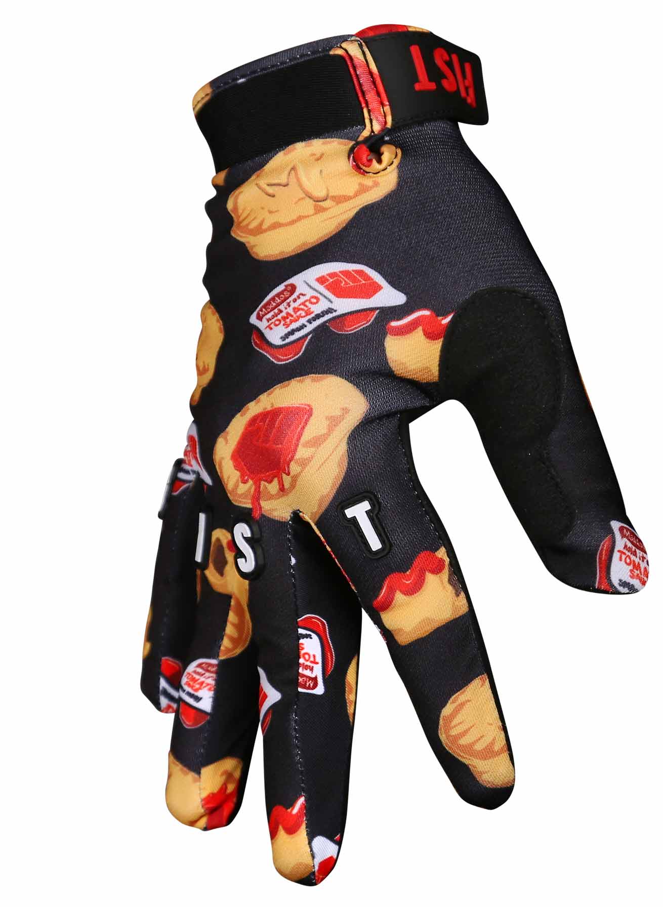 Fist Robbie Maddison - Meat Pie Adult Red Gloves Motocross MTB Quad
