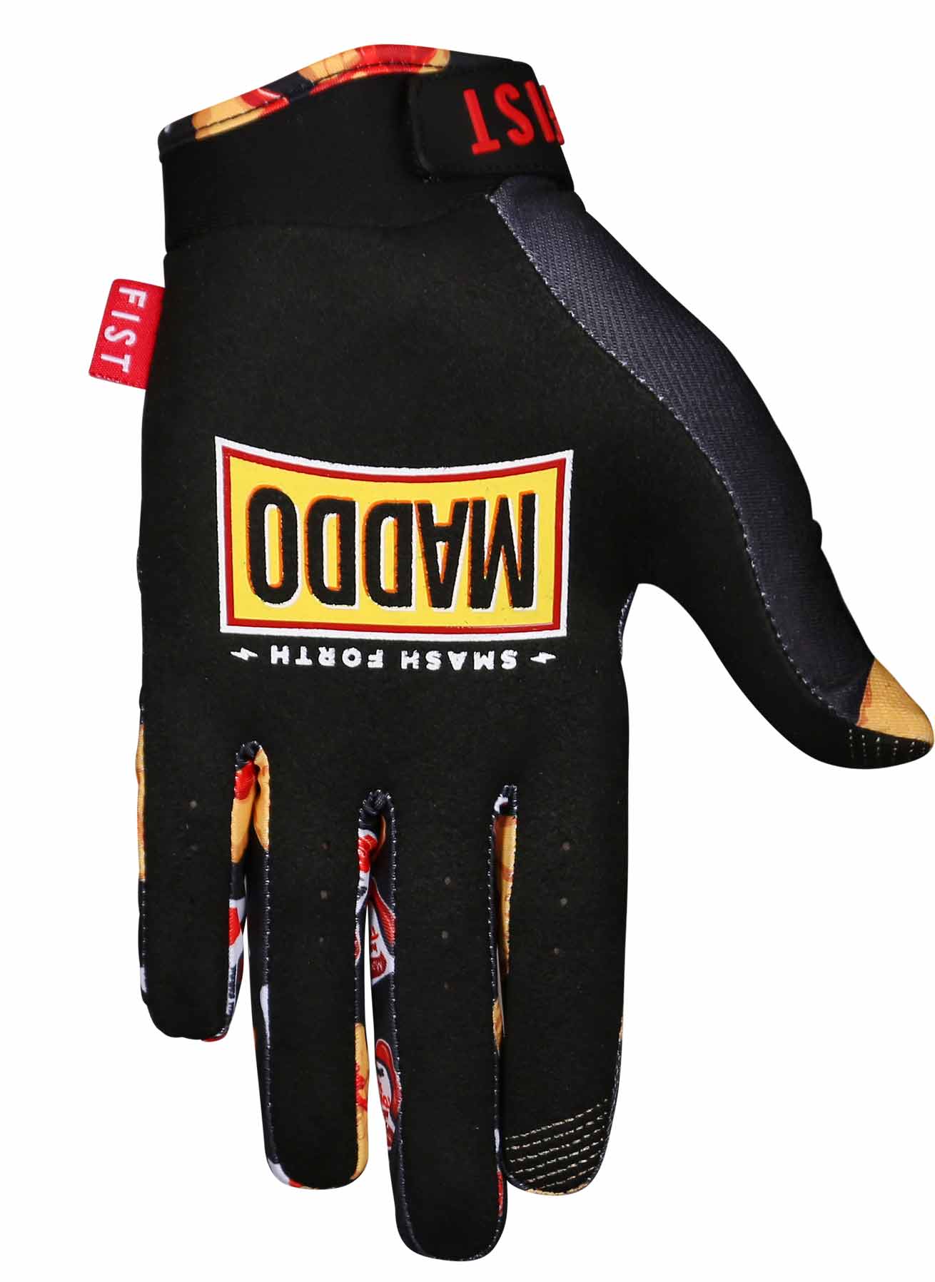 Fist Robbie Maddison - Meat Pie Adult Red Gloves Motocross MTB Quad