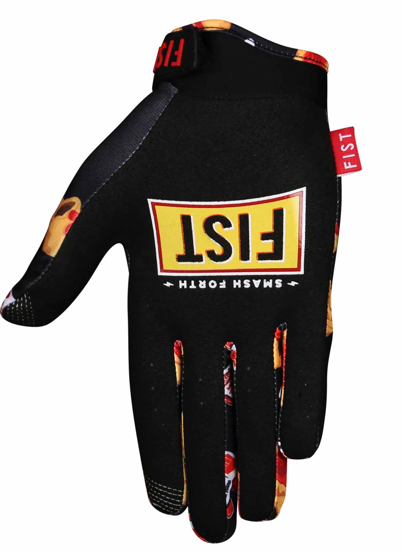 Fist Robbie Maddison - Meat Pie Adult Red Gloves Motocross MTB Quad